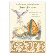 With Love on Your Confirmation, Great Grandson Card With Love on Your Confirmation, Great Grandson Card