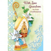 With Love Grandson Confirmation Card With Love Grandson Confirmation Card