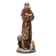 Toscana 8" H Statue - Saint Francis With Animals Toscana 8" H Statue - Saint Francis With Animals