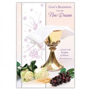 God's Blessings for the New Deacon Card