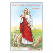 For a Dear Sister in the Lord's Service at Easter Card