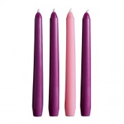Advent Taper Candle - Set of 4 - 6" H Advent Taper Candle - Set of 4 - 6" H