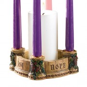 Fioretti Joy, Faith, Love, Hope Advent Wreath