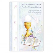 God's Blessings on Your First Reconciliation Card (FP68232)