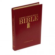 Aquinas Kids First Communion Bible - Burgundy Aquinas Kids First Communion Bible - Burgundy
