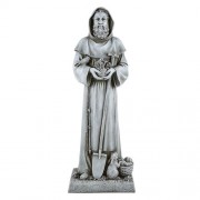 24" H Saint Fiacre Garden Statue 24" H Saint Fiacre Garden Statue