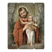 Wood Pallet Sign - Saint Joseph Wood Pallet Sign - Saint Joseph