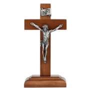 6" H Standing Crucifix - Antique Pewter 6" H Standing Crucifix - Antique Pewter
