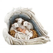 Adoring Sheep at the Manger Adoring Sheep at the Manger