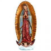 12-1/8''H Our Lady Of Guadalupe Statue