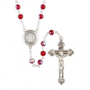 Prague Rosary - Ruby (J7410)
