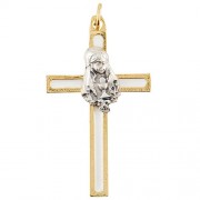 First Communion Cross Pendant Girl - 12/Pk (J7675)