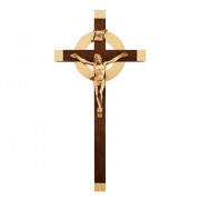 12" H Walnut Cross