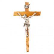Olive Wood Crucifix (JC-4118-E)