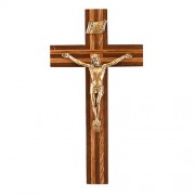 Walnut Crucifix with Inlay (JC-5112-L)