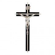 Black Crucifix with Inlay Black Crucifix with Inlay