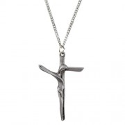 Serpentine Pendant - Pewter