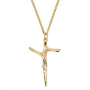 Serpentine Pendant - Gold