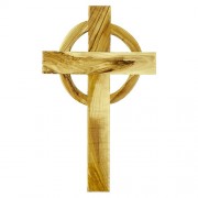 10" H Olive Wood Celtic Cross 10" H Olive Wood Celtic Cross