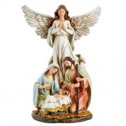 Angel and Holy Family Statue Angel and Holy Family Statue