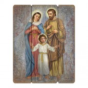 Wood Pallet Sign - Traditional Holy Family Wood Pallet Sign - Traditional Holy Family