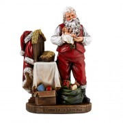 8" H Adoring Santa Figurine 8" H Adoring Santa Figurine