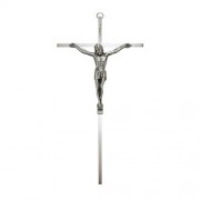 Crucifix with Antique Pewter Finish Corpus