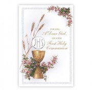 Greeting Card - For a Dear Girl on Her First Holy Communion