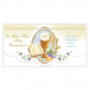 Money Holder Card - First Communion