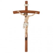 12" H Smooth Finish Crucifix