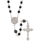 Wire Wrapped Rosary - Saint Benedict Wire Wrapped Rosary - Saint Benedict