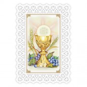 25-pk Lace Holy Prayer Card - My First Holy Communion - 25/pk 25-pk Lace Holy Prayer Card - My First Holy Communion - 25/pk