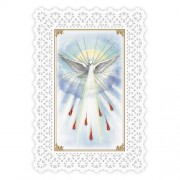 25-pk Lace Holy Prayer Card - Confirmation/Come Holy Spirit - 25/pk 25-pk Lace Holy Prayer Card - Confirmation/Come Holy Spirit - 25/pk