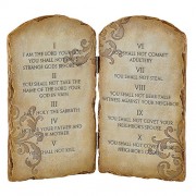 Ten Commandments Plaque (N5232)