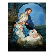 Advent Calendar Greeting Card - Holy Family Advent Calendar Greeting Card - Holy Family