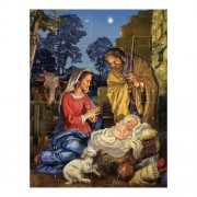 Advent Calendar Greeting Card - For Unto Us A Child Is Born Advent Calendar Greeting Card - For Unto Us A Child Is Born