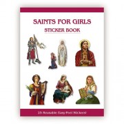 Aquinas Kids Sticker Book - Saints for Girls - 12/pk Aquinas Kids Sticker Book - Saints for Girls - 12/pk