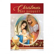 Blessed Nativity Christmas Mass Bouquet Card