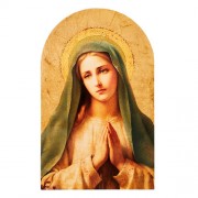 Sorrowful Mother Arched Plaque
