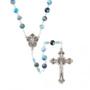 Miraculous Onyx Rosary - Blue
