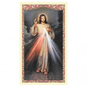25-pk Spanish Holy Prayer Card - Divine Mercy - 25/pk
