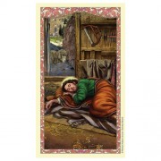 25-pk Spanish Holy Prayer Card - Sleeping Saint Joseph - 25/pk