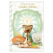 A Prayer on Your Golden Jubilee 50th Anniversary Card A Prayer on Your Golden Jubilee 50th Anniversary Card