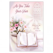 As You Take Your Vows Card As You Take Your Vows Card