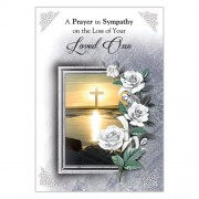 A Prayer in Sympathy on the Loss of Your Loved One Card A Prayer in Sympathy on the Loss of Your Loved One Card