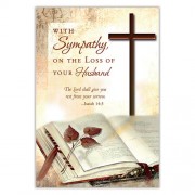 With Sympathy on the Loss of Your Husband Card With Sympathy on the Loss of Your Husband Card