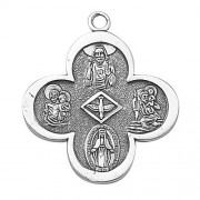 Sterling Silver Medal - Four Way Medal (SS1529) Sterling Silver Medal - Four Way Medal (SS1529)