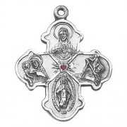 Sterling Silver Medal - Four Way Medal (SS4000RU) Sterling Silver Medal - Four Way Medal (SS4000RU)