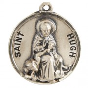 Sterling Patron Saint Hugh Medal