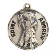 Sterling Patron Saint Andrew Medal